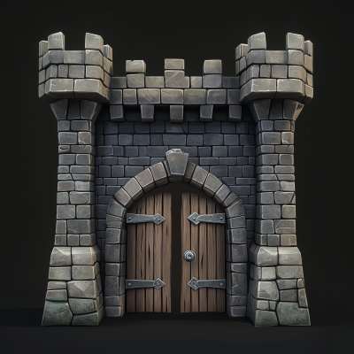 Simple Fortress Gate