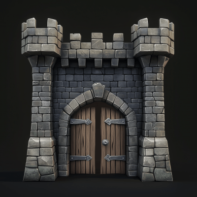 Simple Fortress Gate