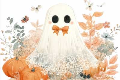 Cute Lace Sheet Ghost