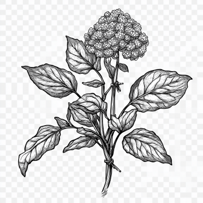 American Ginseng Illustration