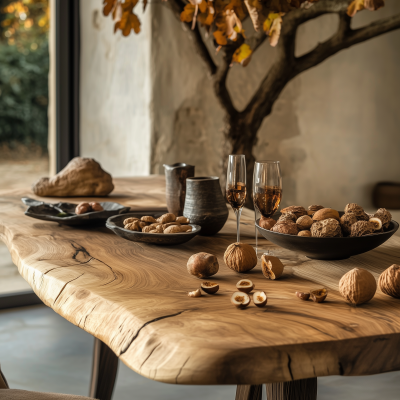 Table with Chestnuts