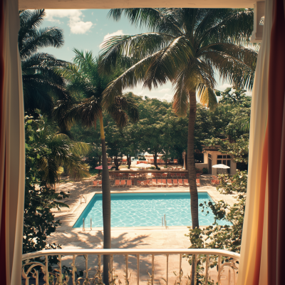 Sunny Poolside Retreat in Havana