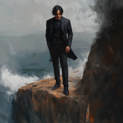 Cliff Edge Portrait