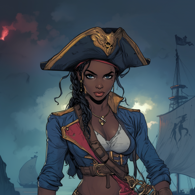 Female Pirate Captain