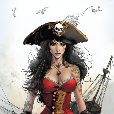 Female Pirate Captain