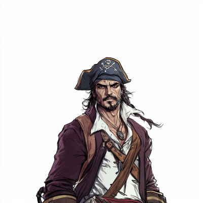 Male Pirate Captain