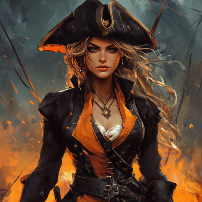 Female Pirate Captain