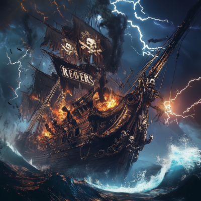 Pirate Ship in Epic Artstyle