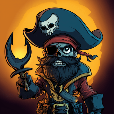 Cartoon Pirate Character