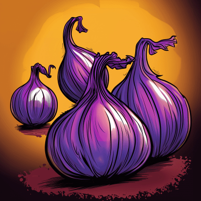 Comic Style Onion