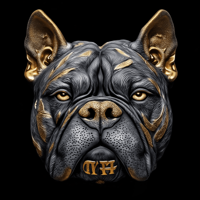 American Bully Head