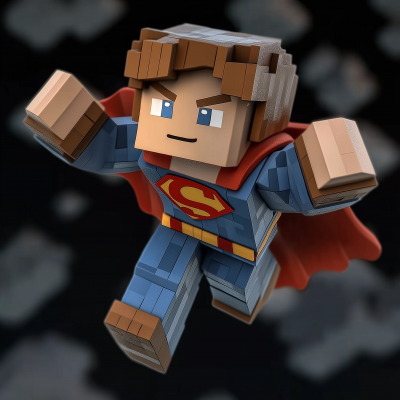 Minecraft Superhero Flying