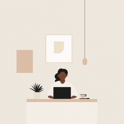 Minimalist Workspace