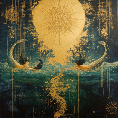 Mermaids in Sacred Geometry