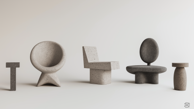 Unique Concrete Chairs