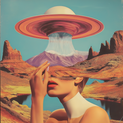 Surreal Retro Collage