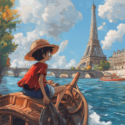 Luffy on the Seine