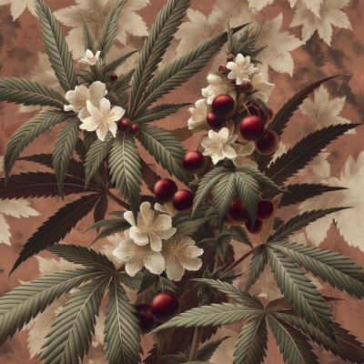 Cannabis Plant Illustration