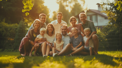 Happy Family Gathering