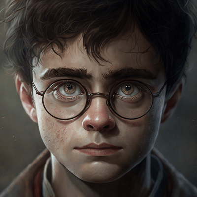 Close Up of Harry Potter