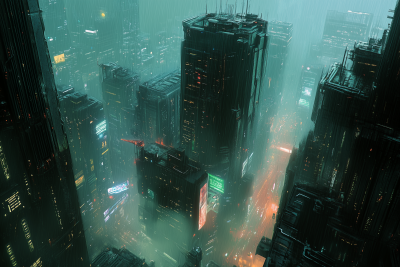 Cyberpunk Cityscape