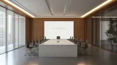 Minimalist Meeting Room