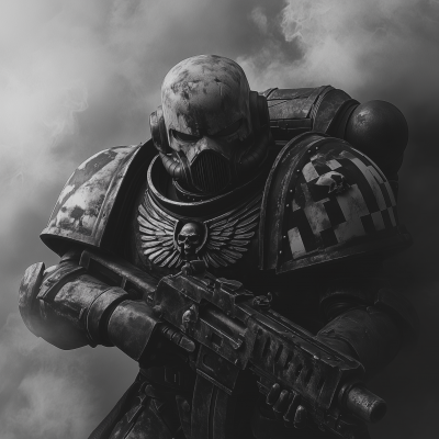 Menacing Space Marine