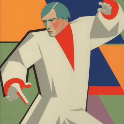 Soviet Cubism Poster