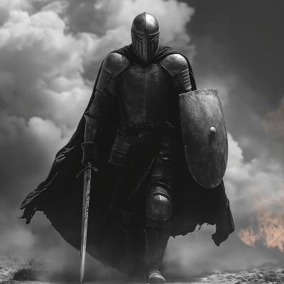 Knight in Battle