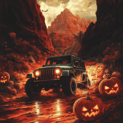 Halloween Jeep Adventure