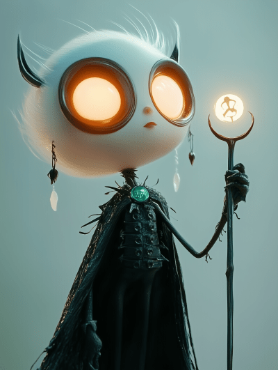 Mysterious Tim Burton Style