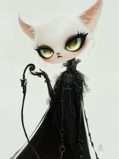 Mysterious Tim Burton Style