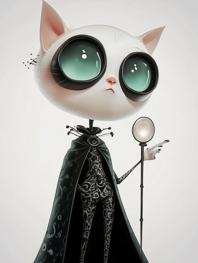 Mystical Tim Burton Style