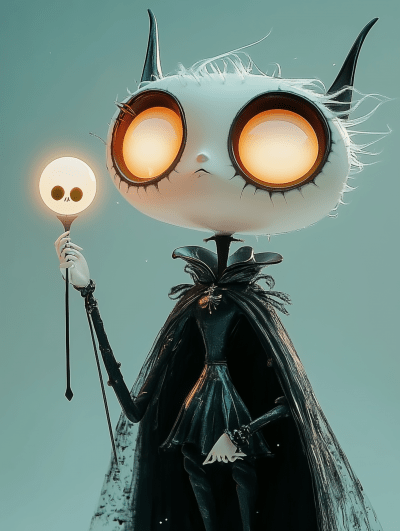 Mysterious Tim Burton Style