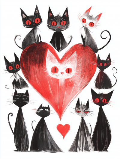 Tim Burton Inspired Artwork