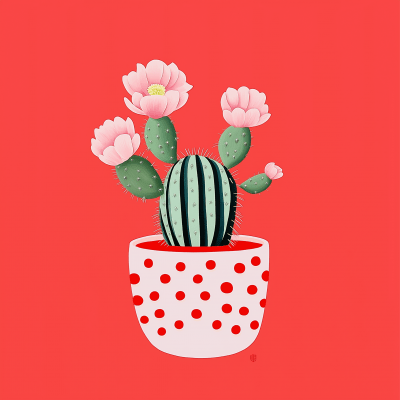 Pink Cactus Logo