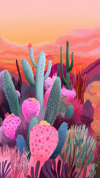 Sunrise Cactus Garden