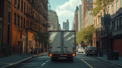 Delivery Truck in NYC