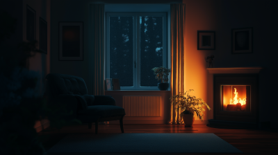 Cinematic Night Interior