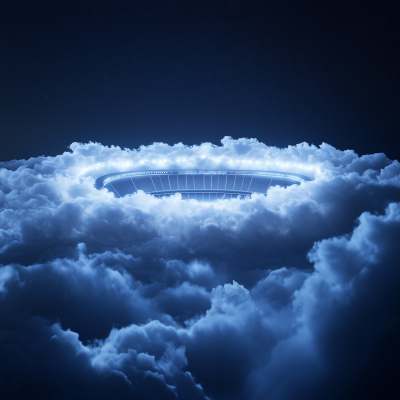 Cloud Stadium at Night