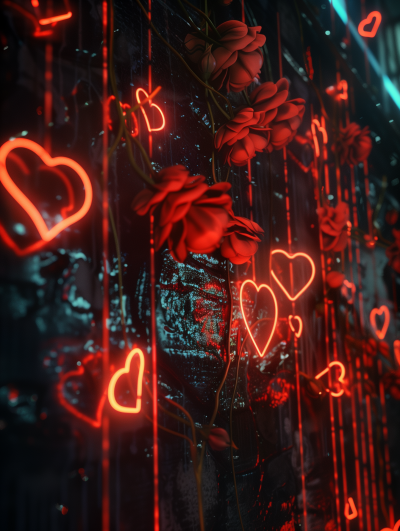 Neon Dark Romance