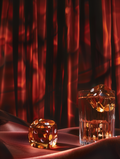 Elegant Dice and Cocktails