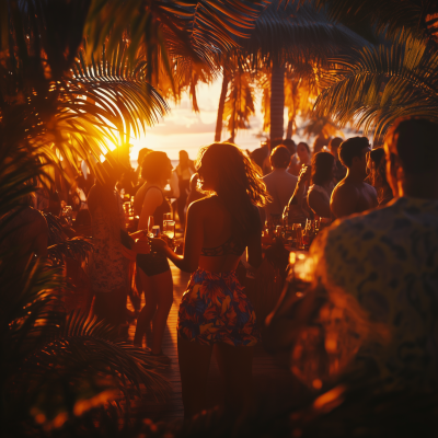 Sunset Tiki Party