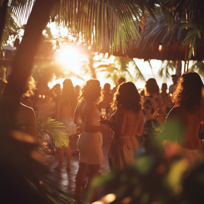 Sunset Tiki Party