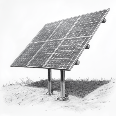 Solar Panel Sketch