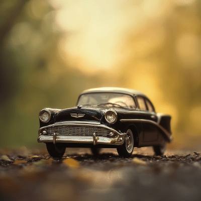 Vintage Car Macro