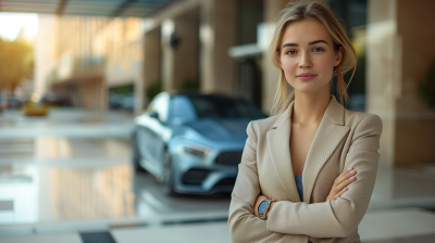 Elegant Businesswoman Portrait