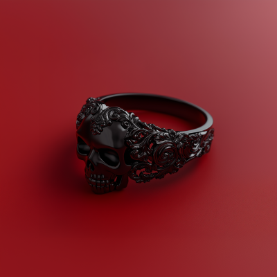 Dark Fantasy Skull Ring