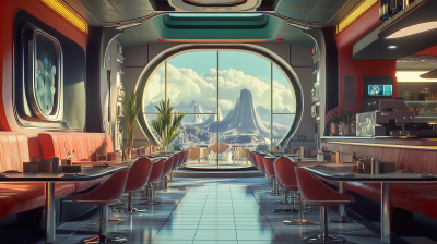 Futuristic Restaurant