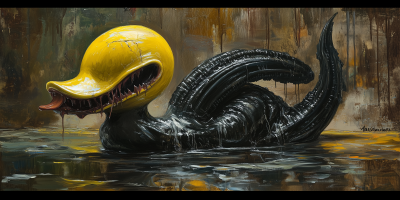 Rubber Ducky Xenomorph